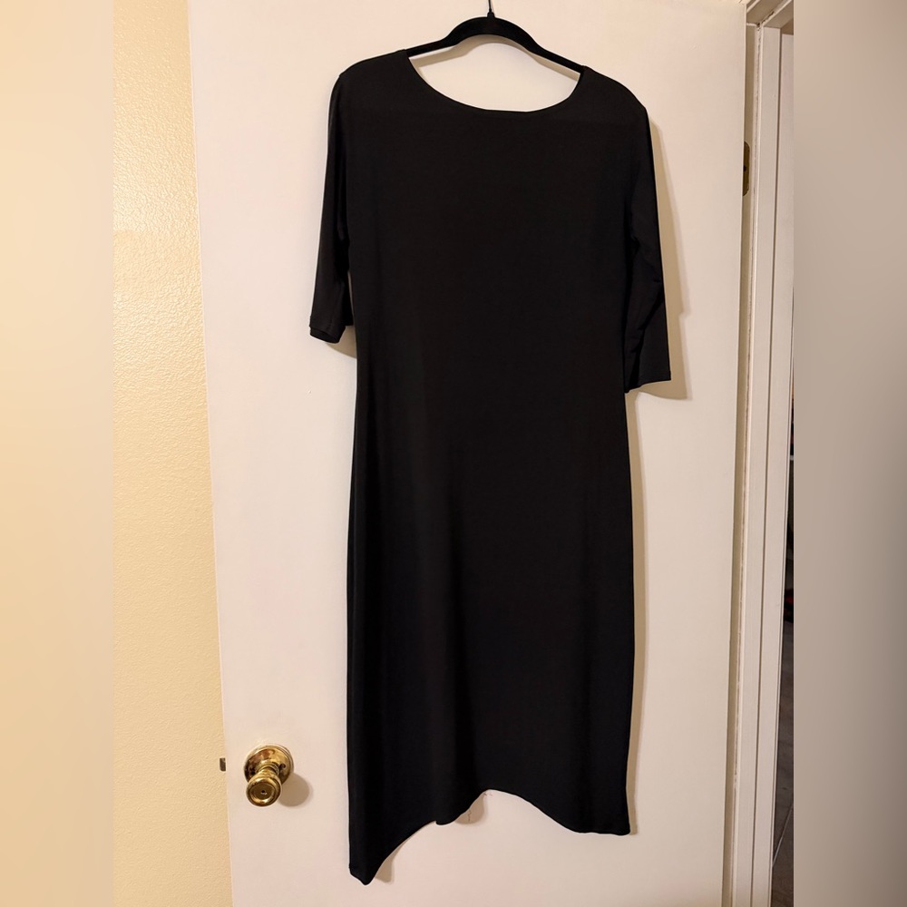Classic Black Long Sleeve Dress